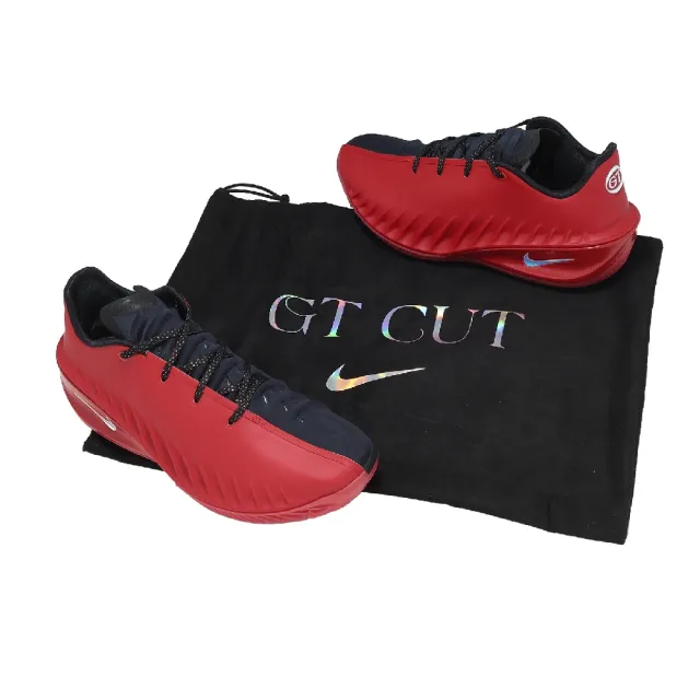 【NIKE 耐吉】籃球鞋 G.T. Cut 4 EP 男鞋 紅 黑 緩震 氣墊 HV9921-600
