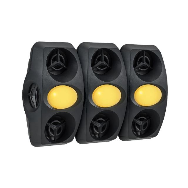 【Digimax】『四面楚歌』四喇叭變頻式超音波驅鼠器UP-1BA 三入組(適用80坪 磁震波驅蟲 黃光驅蚊蟲燈)