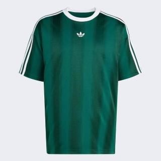【adidas 愛迪達】Jacquard Jersey 男 T恤 運動上衣 休閒短袖 綠 亞版(KD5834)