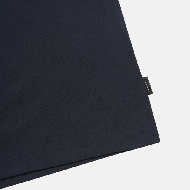 【DESCENTE】短袖上衣 男 女 中性 快排 UNI TOUGH ESSENTIAL SHORT SLEEVE T-SHIRTS 藍 SR123UTS11-DNVY