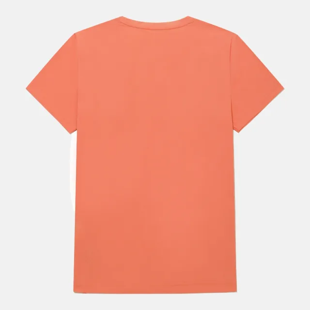 【DESCENTE】短袖上衣 男 女 中性 快排 UNI TOUGH ESSENTIAL SHORT SLEEVE 棉花糖粉 SR123UTS11-CPNK