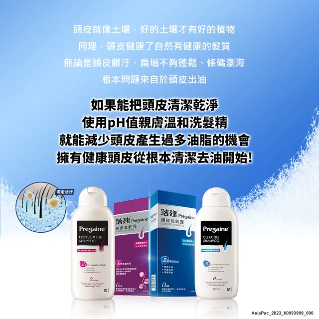 【落建】頭皮洗髮精200mlx2入(潔淨健髮配方)