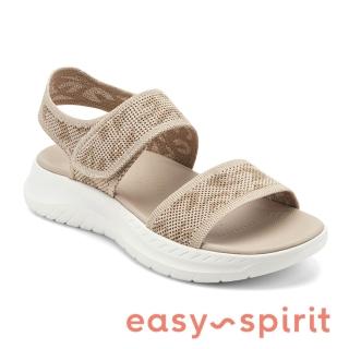 【Easy Spirit】輕量網布休閒涼鞋 DOCIA2(米色)