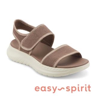【Easy Spirit】輕量網布休閒涼鞋 DOCIA2(咖色)