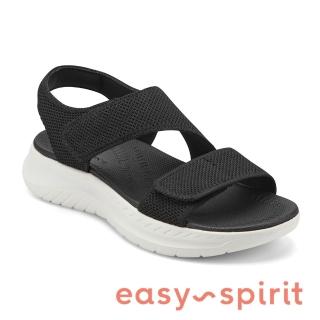 【Easy Spirit】休閒素色輕量涼鞋 DREDA2(黑色)