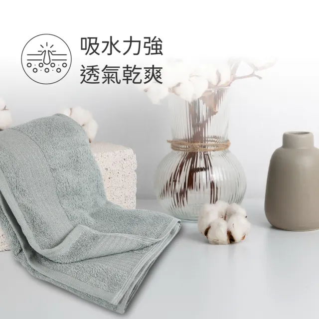 【棉花共和國】10件組 LIFE 輕織柔順純棉毛巾40*76CM(高品質精梳棉、OEKO-TEX無毒認證、柔軟吸水、不易掉毛