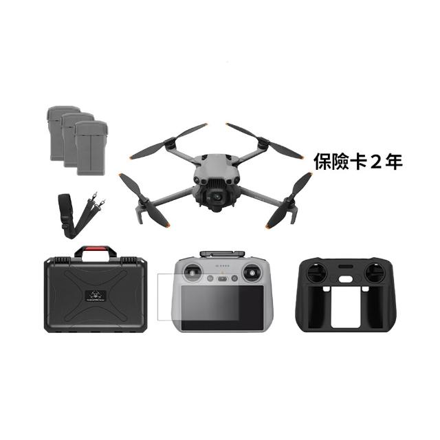 【DJI】Mini 5 Pro 帶屏組暢飛套裝+保險卡2年+DJA鋼化貼+RC2遙控器保護套+SP850肩帶+氣密箱+256G(公司貨)