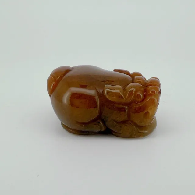 【天天水晶 TINGTING】紅兔毛招財貔貅一對-小(招財聚寶 D000029)