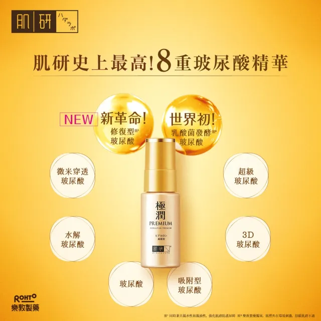 【肌研】官方直營 極潤金緻高效保濕精華液(玻尿酸 敏感肌適用)