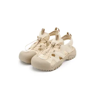 【FILA】#韓韶禧代言款 PEITO SD v2 中性涼鞋-米(4-S140A-260_261)