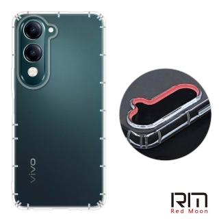 【RedMoon】vivo Y31 5G/Y05 4G/Y21 5G/Y04 4G/Y29s 5G 防摔透明TPU手機軟殼 鏡頭孔增高版