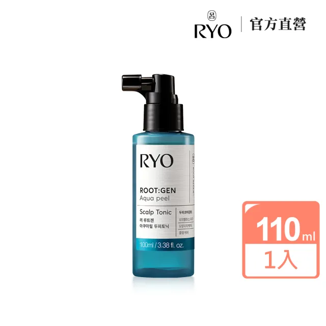 【RYO 呂】官方直營 ROOTGEN強韌蘊髮零油感平衡頭皮水100ml (油性專用 頭皮調理 控油 涼感)