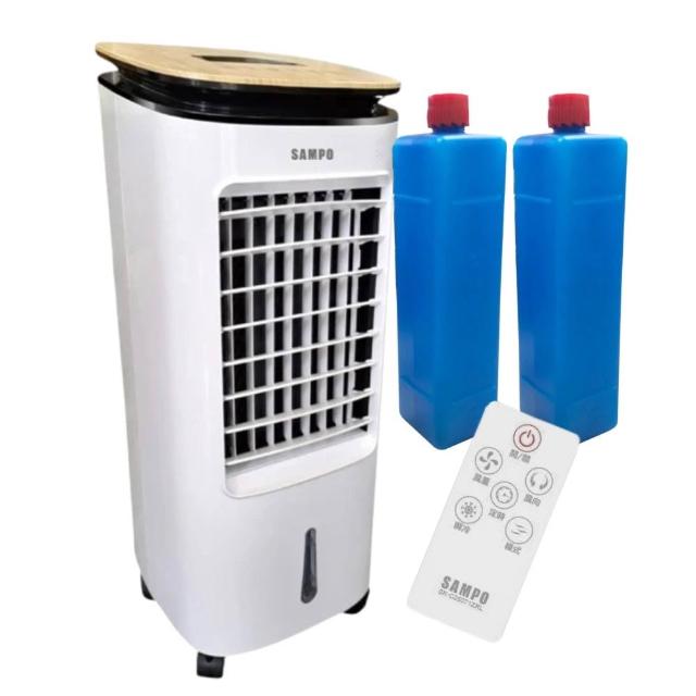 SAMPO聲寶7L水冷扇SK-C25071ZRL，採用萬向滑輪設計，移動自如，7L全抽式水箱拆洗超方便，具備8小時定時關機功能，風速三段調節，無葉風扇設計，BSMI認證，適用於室內冷卻需求。