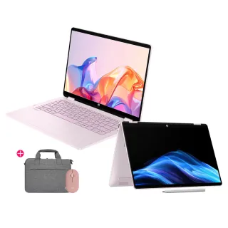 【HP 惠普】筆電包/滑鼠★14吋 i5-1334U輕薄翻轉觸控筆電(14-fp0045TU/16G/512G SSD/W11/附觸控筆)