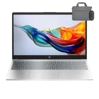 【HP 惠普】送獨家筆電包/滑鼠★15吋R5-7520U輕薄效能筆電(15-fc0767AU/16G/512G/W11/星河銀)