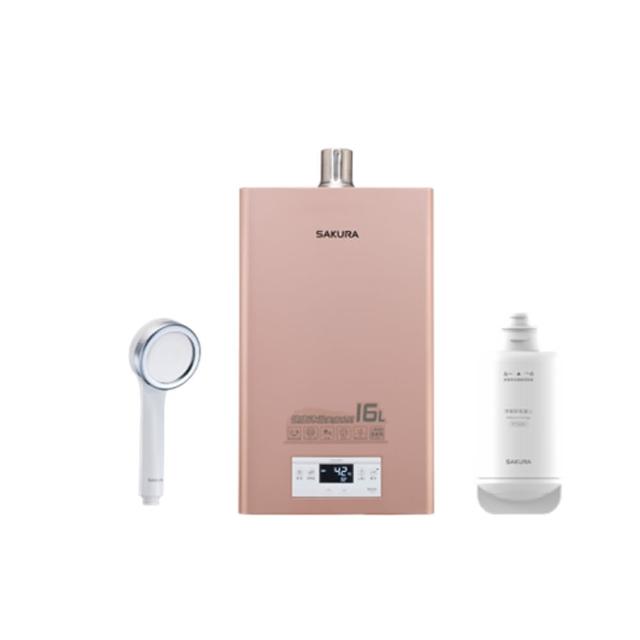 【SAKURA 櫻花】16L美膚沐浴熱水器DH1683(火速安裝-官方直營)