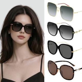 【GUCCI 古馳】限時特降↘時髦必備抗UV太陽眼鏡組合(GG0443S、GG0511SA、GG0884SA、GG0889S 多款任選)