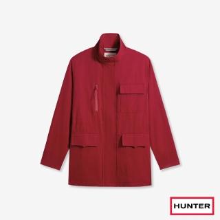 【HUNTER】官方旗艦館 女裝-Original復古多口袋外套(磚紅色)