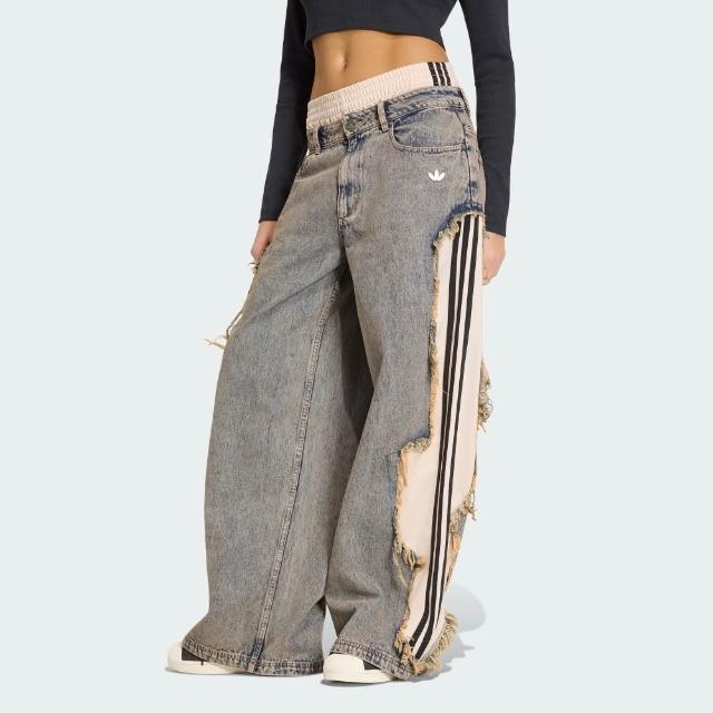 【adidas 愛迪達】ADILENIUM 5.0 丹寧長褲 女 - Originals KY5193