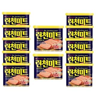 【Lotte 樂天】樂天 午餐肉340g x 12罐(#午餐肉 #蛋白質)