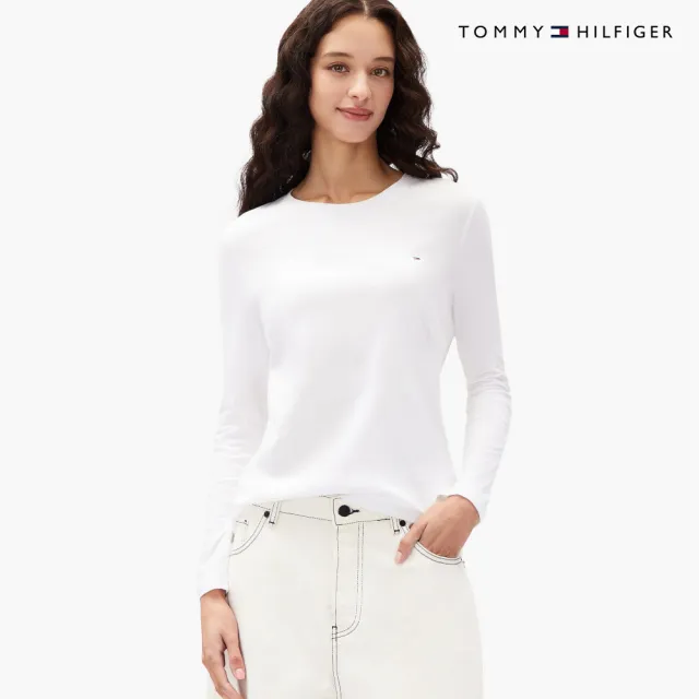 【TOMMY HILFIGER】官方旗艦館基本款圓領 T 恤_裸色(其他規格)