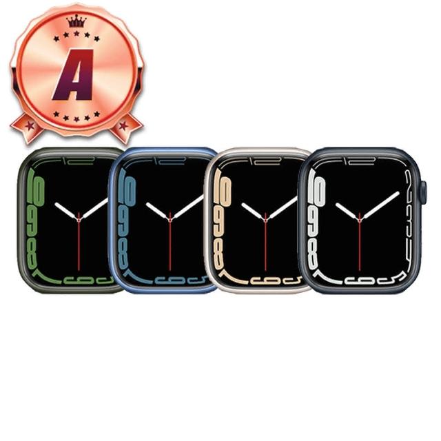 【Apple】A級福利品 Watch Series7 GPS 45mm 鋁金屬 智慧型手錶(贈市值1480配件禮)