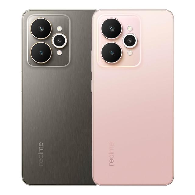 realme真我 15 realme真我15全新上市,搭載聯發科系列處理器,擁有6.5吋~7吋穿孔屏設計,3000萬以上畫素,支援5G+5G雙卡雙待,內建快充功能、AI辨識、NFC與生活防水功能,電池容量達6001~9000mAh,提供粉紅色與鈦色兩種選擇,內附充電器、傳輸線、手機殼、螢幕保護貼等配件,保固期為1年,非人為因素產品故障皆可享有保固服務。