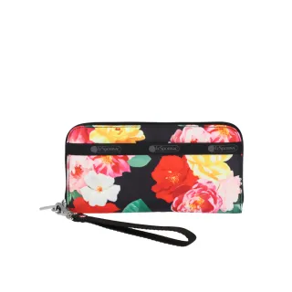 【Lesportsac】輕量材質 腕帶錢包(3462 繁花派對)
