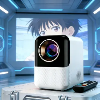 【小不記】1080P旗艦款/智慧投影機/內建多種APP(家用投影機 露營投影機 投影機 投影儀 微型投影機)