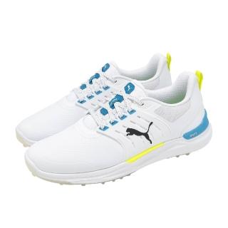 【PUMA】高爾夫球鞋 Ignite Elevate 2 男鞋 防潑水 白藍 穩定 高球 310243-11