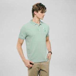 【GIORDANO 佐丹奴】男裝經典修身短袖POLO衫(多色任選)