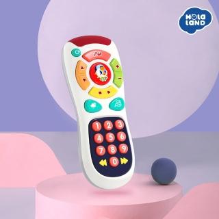 【HolaLand 匯樂】電視玩具遙控器(模仿 感統 探索 啟蒙 聲光音樂 寶寶 嬰幼兒玩具)