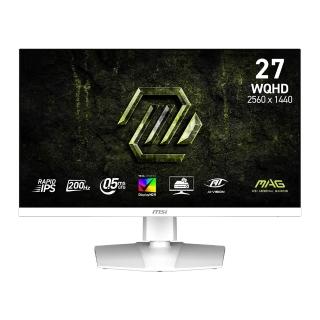 【MSI 微星】MAG 274QRFW E20 27型 IPS WQHD 200Hz 2K 電競螢幕(HDR400/Adaptive-Sync)