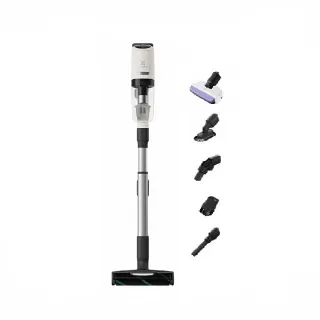 【Electrolux 伊萊克斯】極適家居900無線濕拖吸塵器 皓雪白(EFP91814WH)