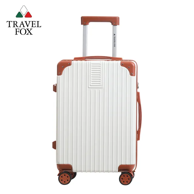 【TRAVEL FOX 旅狐】20/21吋拉鍊箱 TSA海關鎖 靜音飛機輪 大容量 登機箱 行李箱 旅行箱多款任選均一價