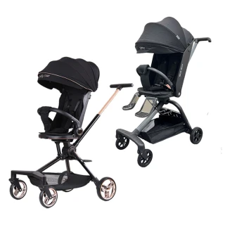 【JOLLY】Star輕便手推車、Q play QBOOK雙向兒童推車任選