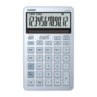 【CASIO 卡西歐】12位數 時尚計算機/冰霜藍(JW-200DQ-BU)