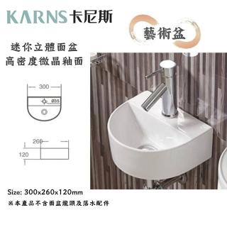 KARNS卡尼斯 迷你藝術檯上盆(不含龍頭及配件)