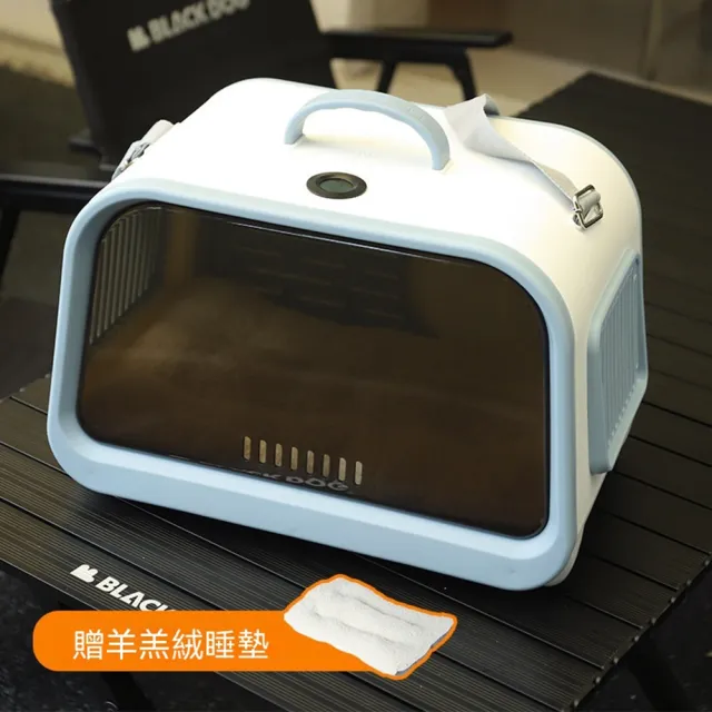 【Quality 聚家】貓寶外出便捷寵物航空箱大容量貓咪收納箱背包