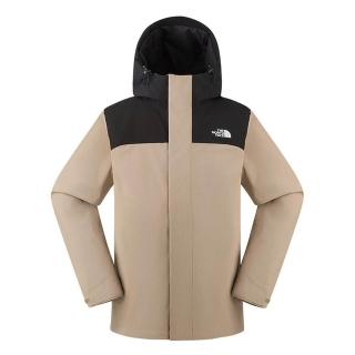 【The North Face】TNF 休閒 運動 防水衝鋒衣 M SANGRO DRYVENT JACKET 2.0 - AP 男 棕 (NF0A8DX1DHO)