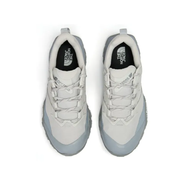【The North Face】TNF 休閒 運動 拼接專業防水登山鞋 W OFFTRAIL HIKE GORE-TEX 女 藍白 (NF0A8AEHL0T)