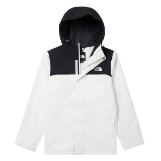 【The North Face】TNF 休閒 運動 防水衝鋒衣 M SANGRO DRYVENT JACKET 2.0 - AP 男 米白(NF0A8DX1JL6)