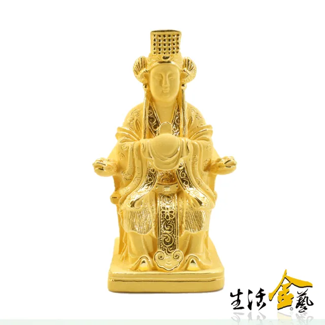 【生活金藝】媽祖-坐姿 黃金擺件(金重足8.48錢)