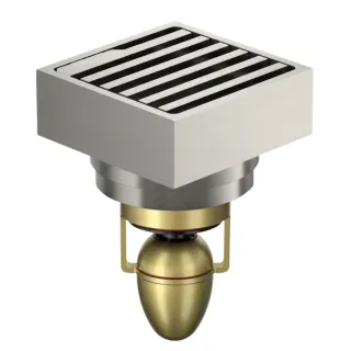 GODWIN 上引國際 防臭地漏 55mm 條紋排水地排 浴室排水