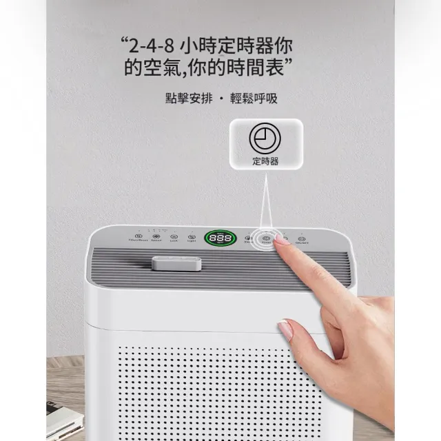 【IPSKY】空氣清淨機 空氣淨化器（強力吸浮毛 除甲醛除異味 PM2.5淨化 雙面淨風設計 空氣除臭機）