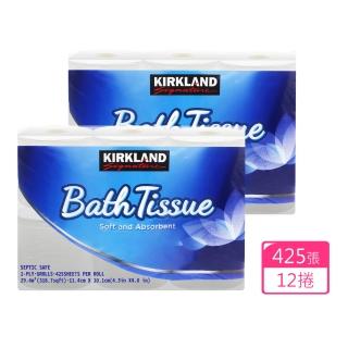 Kirkland Signature 科克蘭-捲筒衛生紙(425張 X 12捲)