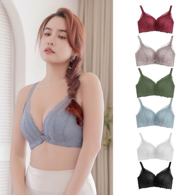 【myBRA】前扣爆爆®機能款 | 集中無鋼圈前扣內衣（藍）