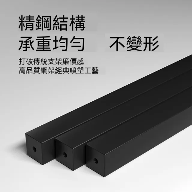 【Quality 聚家】窗臺花架 桌上花架 盆栽架 飄窗多肉架 陽臺花架 置物架三層(鋼木結構/加厚板材/平滑封邊）