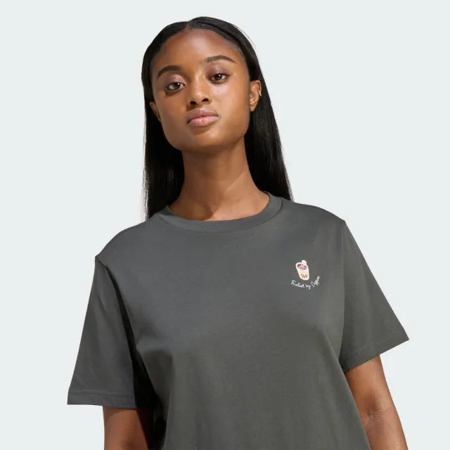 【adidas 愛迪達】短袖上衣 T恤 女 KG5462
