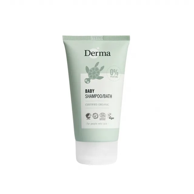【Derma 丹麥德瑪】寶寶有機洗髮沐浴露 150ml